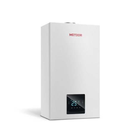Котел газовый одноконтурный настенный METEOR C30 18H, ЖК-дисплей, насос ShinHoo, медный теплообменник, до 180м2