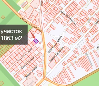 Земельный участок в с. Волчиха, 1863 м2 фото 2