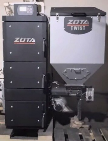 Автоматический котел Zota Twist Plus 15 кВт твердотопливный фото 6