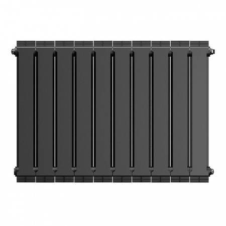 Дизайнерский радиатор биметаллический Royal Thermo Piano Forte 500/Noir Sable 500/10 секций, 1,89 кВт фото 3