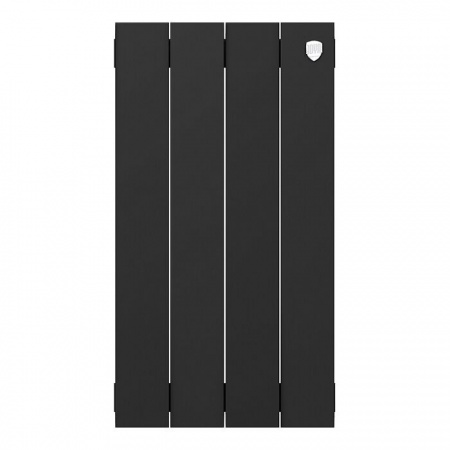 Дизайнерский радиатор биметаллический Royal Thermo Piano Forte 500/Noir Sable 500/4 секции, 0,75 кВт фото 2