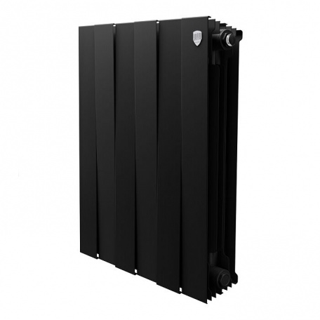 Дизайнерский радиатор биметаллический Royal Thermo Piano Forte 500/Noir Sable 500/8 секций, 1,51 кВт