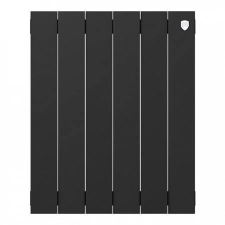 Дизайнерский радиатор биметаллический Royal Thermo Piano Forte 500/Noir Sable 500/8 секций, 1,51 кВт фото 2