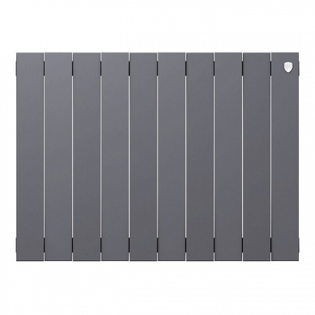 Дизайнерский радиатор биметаллический Royal Thermo Piano Forte 500/Silver Satin 500/10 секций, 1,8 кВт фото 2