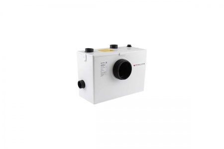 Канализационная насосная станция UNIPUMP SANIVORT 605 М, 600Вт, h 8м, 6 куб.м/ч, три входа, с измельчителем фото 2