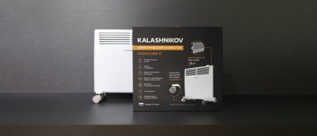 Конвектор 1 кВт Калашников электронный KVCH-E15E-11 KALASHNIKOV фото 5
