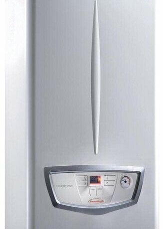 Конвекционный газовый котел Immergas Eolo Mythos 10 2R, двухконтурный на 100м2