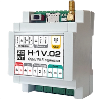 Контроллер отопительный ZONT-H1 V.02