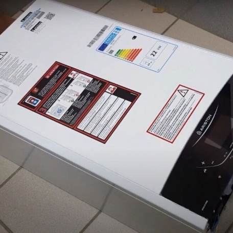Котел газовый ARISTON конденсационный 24 кВт GENUS ONE System 24 настенный, одноконтурный, турбо