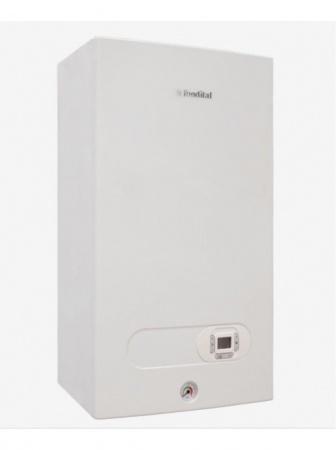 Котел газовый настенный двухконтурный FONDITAL MINORCA CTFS 15, 15 кВт, стальной теплообменник, с термостатом + дымоход фото 2