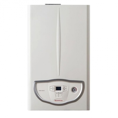 Котел газовый настенный Иммергаз Eolo Mini 28 3E 28кВт двухконтурный на 240м2, насос Грундфос + дымоход в подарок фото 4