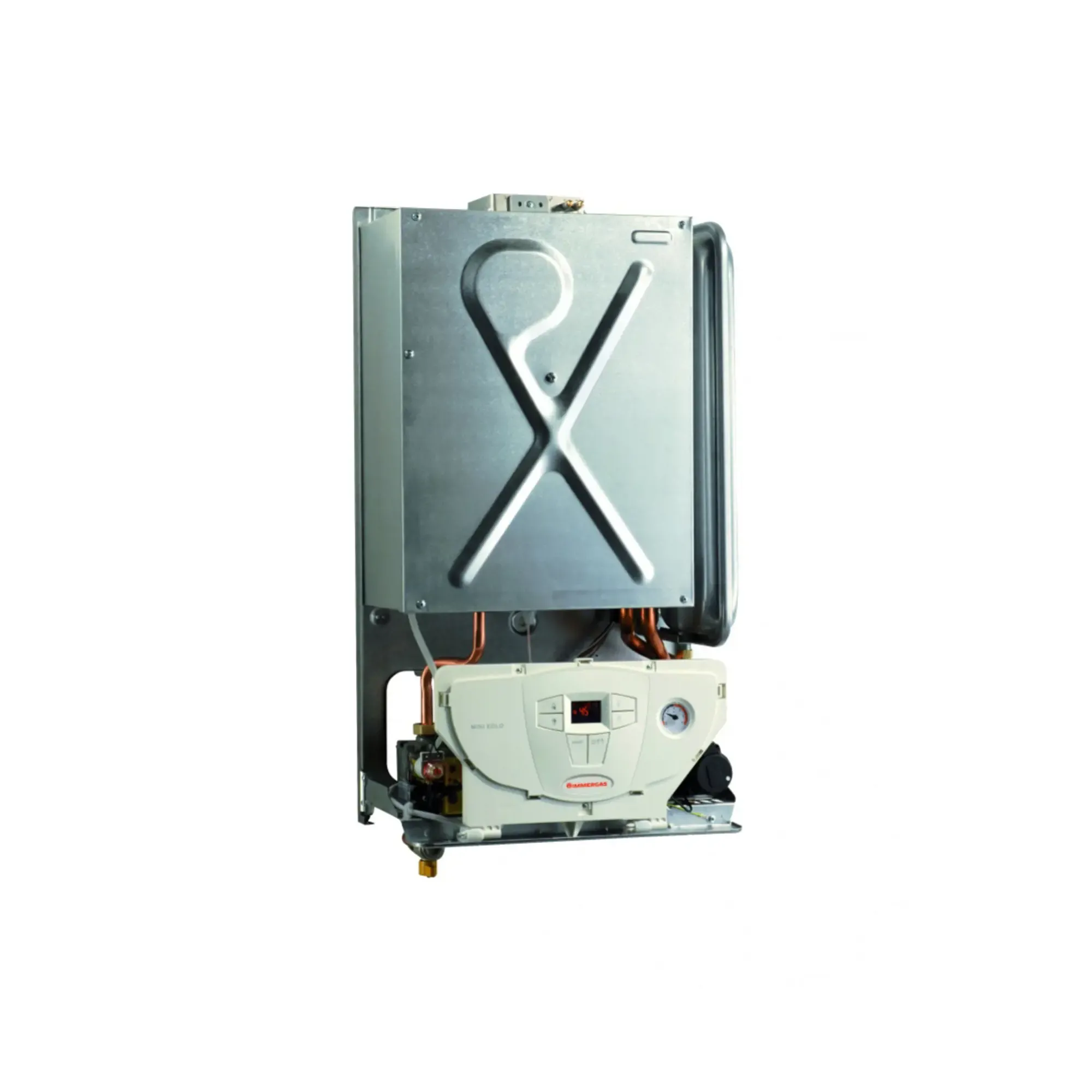 Котел газовый настенный Иммергаз Eolo X Mini 24 3E 24 кВт одноконтурный на 240м2, насос Грундфос + дымоход в подарок фото 3