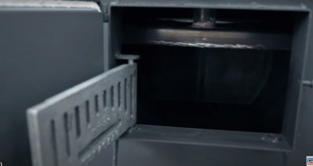 Котел дровяной Куппер Уют - 10 (Теплодар), дрова до 52 см, до 6 часов, с шибером, до 100м2 фото 5