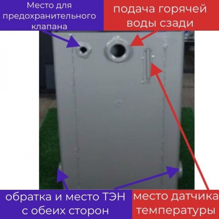 Котел на твердом топливе Каракан 14 ТПЭ 3, 14 кВт с плитой фото 9