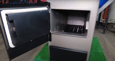 Котел на твердом топливе Каракан 20ТПЭВ 3, 20 кВт с плитой и контуром горячей воды фото 16