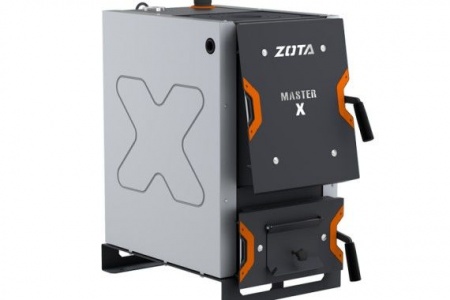 Котел отопления Zota Master X твердотопливный с плитой 25П кВт фото 6