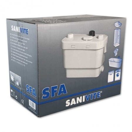 Насос канализационный SFA SANIVITE. 5 м напор, 400 Вт, 4 входа фото 19