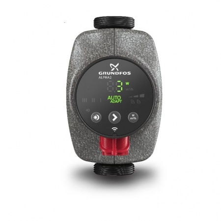 Насос циркуляционный Grundfos ALPHA3 25-40 10 режимов работы, 180 мм, 10 режимов работы, Autoadapt фото 2