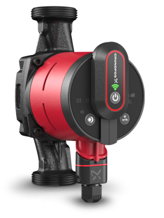 Насос циркуляционный Grundfos ALPHA3 25-40 10 режимов работы, 180 мм, 10 режимов работы, Autoadapt фото 3