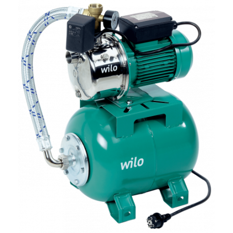 Насосная станция Wilо WJ 203 EM, напор 43 м, расход 83 л/мин. 220 В, бак 50л
