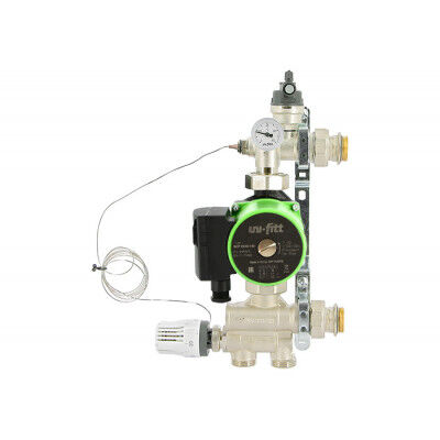 Насосно-смесительная группа SOLOMIX 1", c частотным насосом Uni-Fitt ECP 25/60 130, 470E1200