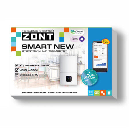 Отопительный контроллер ZONT SMART NEW фото 4