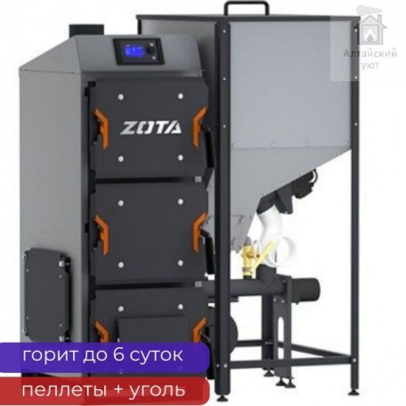 Пеллетный котел Zota Focus 16 кВт, твердотопливный