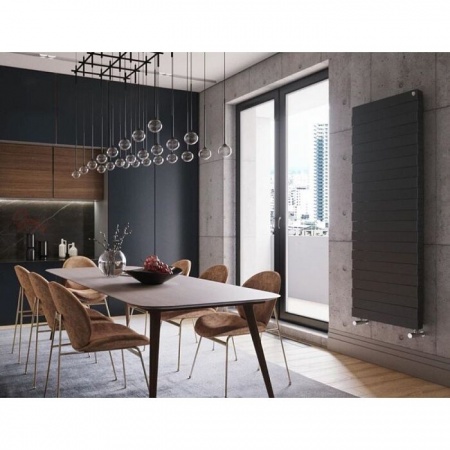 Радиатор вертикальный дизайнерский биметаллический Royal Thermo Piano Forte Tower 500/Noir Sable 500/18 секций, 3,4 кВт фото 2