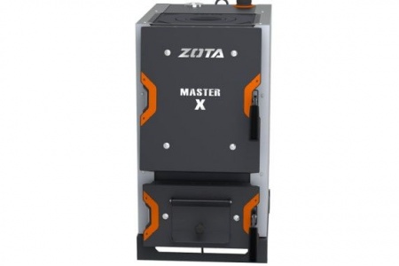 Твердотопливный котел длительного горения ZOTA Master X-20, 20 кВт, одноконтурный с плитой фото 2
