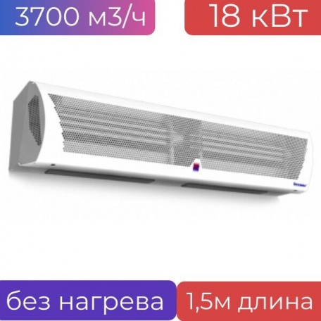 Тепловая электрическая завеса КЭВ-18П4041Е (длина 1,5м)
