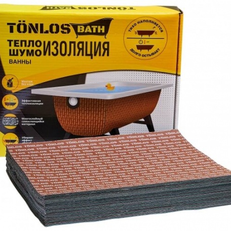 Теплошумоизоляция для ванны TONLOS BATH (515x410x80мм)