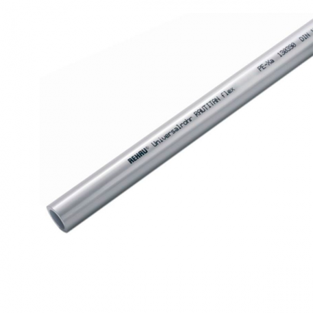 Труба PEXa 25*3,5 REHAU Flex RAUTITAN (50м) с кислородным барьером, серая
