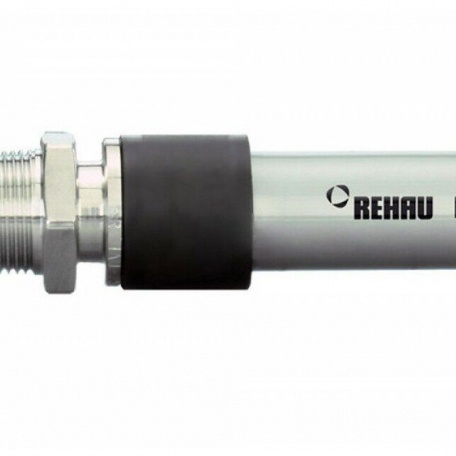 Труба PEXa 25*3,7 REHAU Stabil RAUTITAN (100м) с кислородным барьером, серая