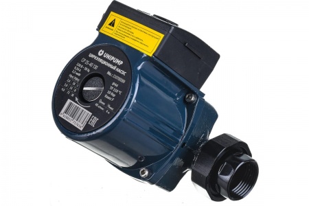 Циркуляционный насос UNIPUMP CP 25-40 130 мм с гайками, напор 4 м, диаметр 25мм, расход 48 л\мин, 3 скорости, 87394 фото 2