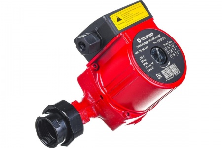 Циркуляционный насос Unipump UPС 25-40 180 мм с гайками, напор 4 м, диаметр 25мм, расход 58 л\мин, 3 скорости, 53843 фото 3