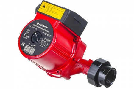 Циркуляционный насос Unipump UPС 25-60 180 мм с гайками, напор 6 м, диаметр 25мм, расход 63 л\мин, 3 скорости, 50058 фото 2