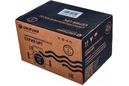 Циркуляционный насос Unipump UPС 32-40 180 мм с гайками, напор 4 м, диаметр 32 мм, расход 58 л\мин, 3 скорости, 34085 фото 5
