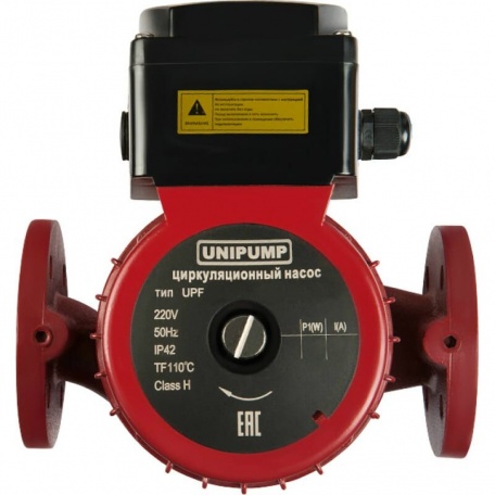 Циркуляционный насос фланцевый Unipump UPF 40-160 250 мм, 216 л/мин, 16 м напор, 27361