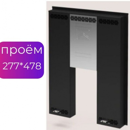 Экран защитный для банной печи фронтальный 18 Теплодар